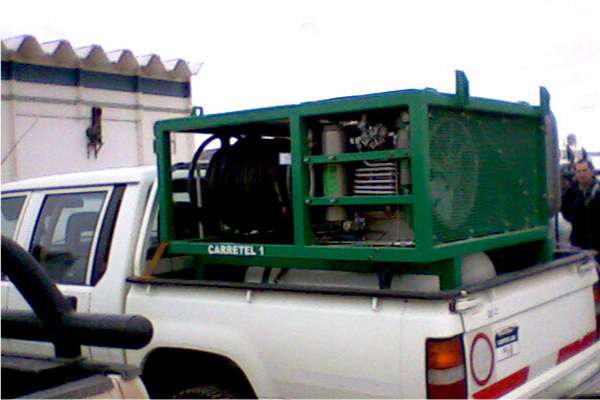 Unidad compacta, para montaje en pick up. Equipamiento modelo MB99-28,